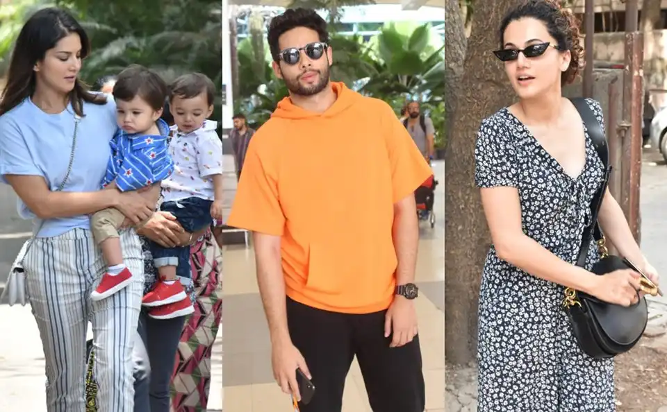 Spotted: Taapsee Pannu Keeps It Simple For A Meeting, Siddhant Chaturvedi Makes Us Thirsty At The Airport