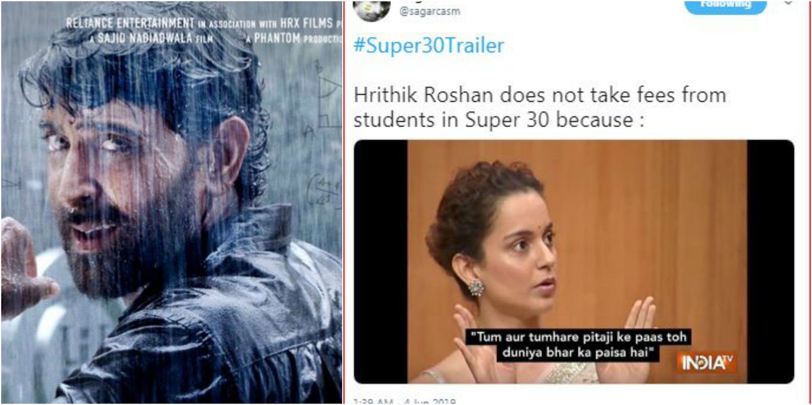 Super 30 Trailer: Twitter Reacts To The Hrithik Roshan Starrer And Its Funny, Emotional And Exciting All Together