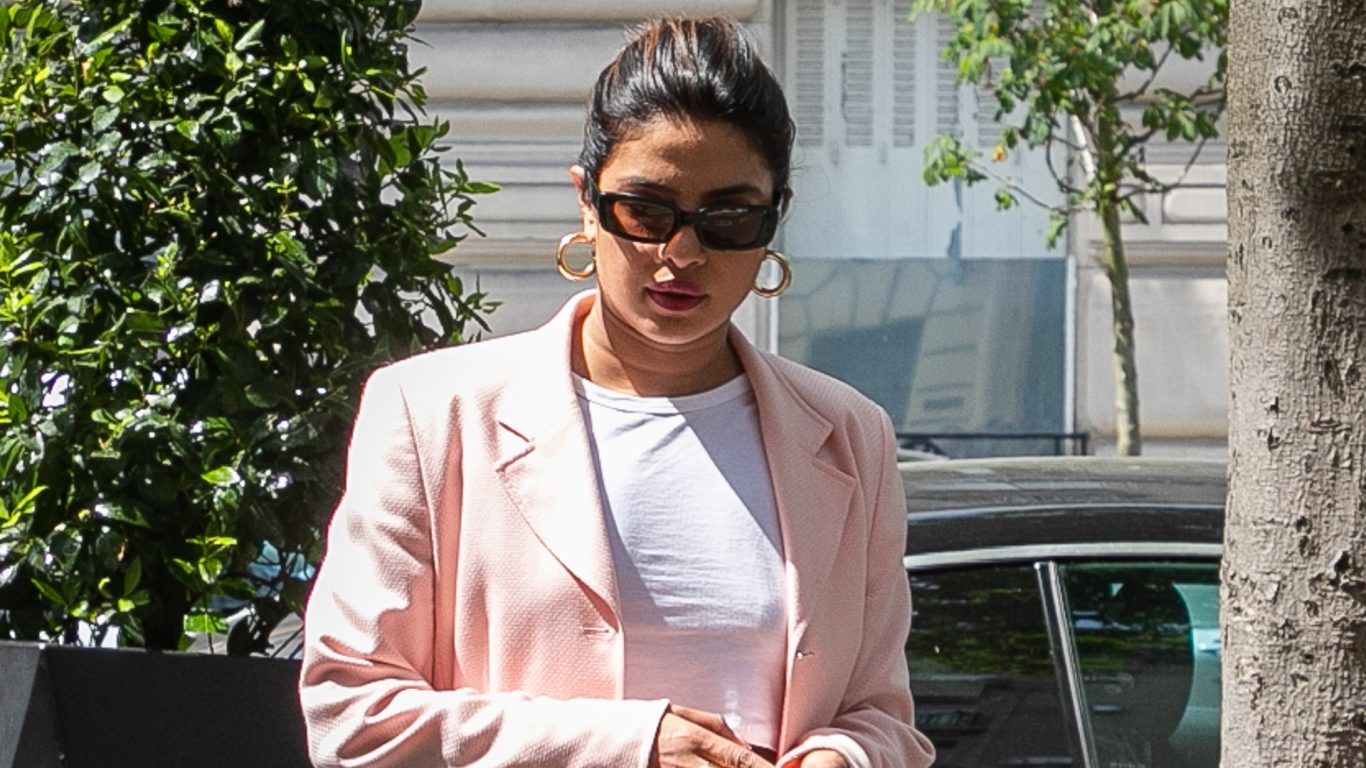 Priyanka Chopra's Pink Skirt Suit Look Can Be Your Guidebook To Power Dressing