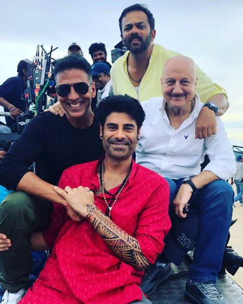 Anupam Kher Visits The Sets Of Sooryavanshi, Tells Son Sikandar Kher The Film Will Be A Life Changing Experience