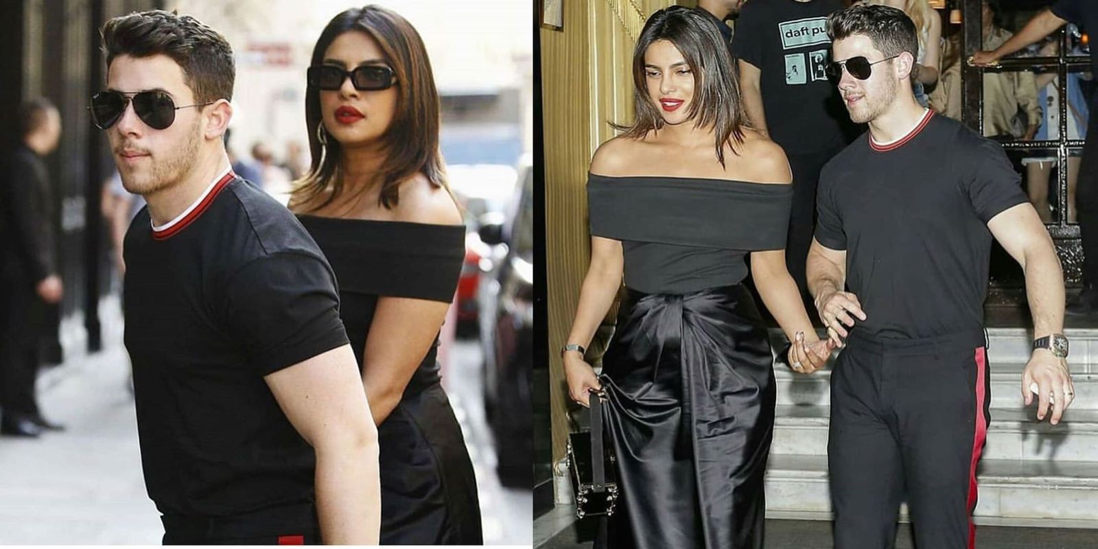 Priyanka Chopra And Nick Jonas Spotted Twinning In Black As They Go Out For Dinner In Paris!