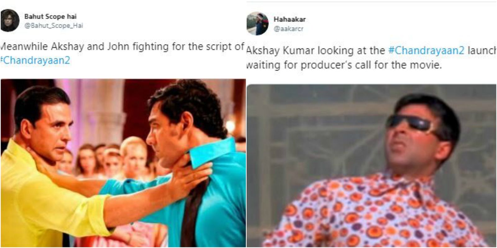 ISRO Just Launched Chandrayan 2 And Akshay Kumar Landed Up In Twitter Memes