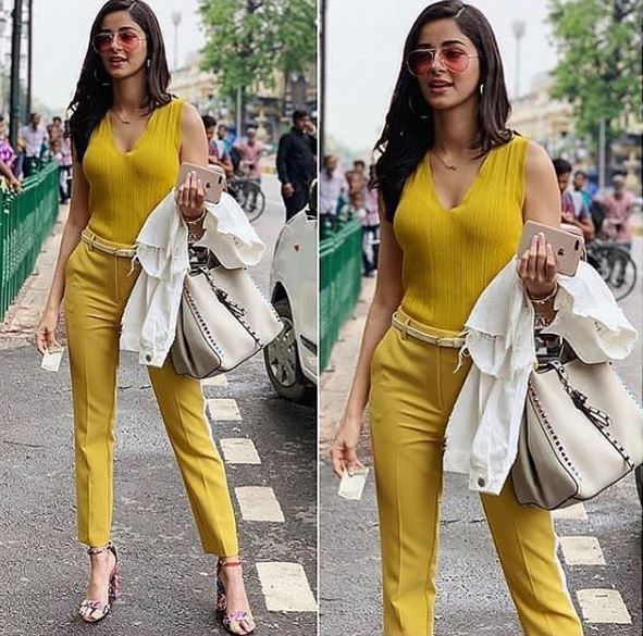 Ananya Pandey’s Bright Yellow Look Is The Fashion Sunshine You Need In Life