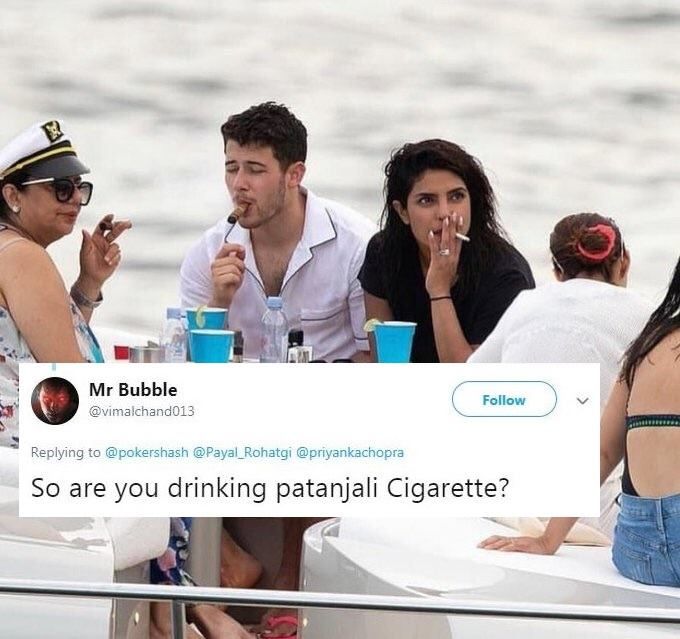 Priyanka Chopra Lights Up A Cigarette In Miami, Feels The Heat From Twitterati