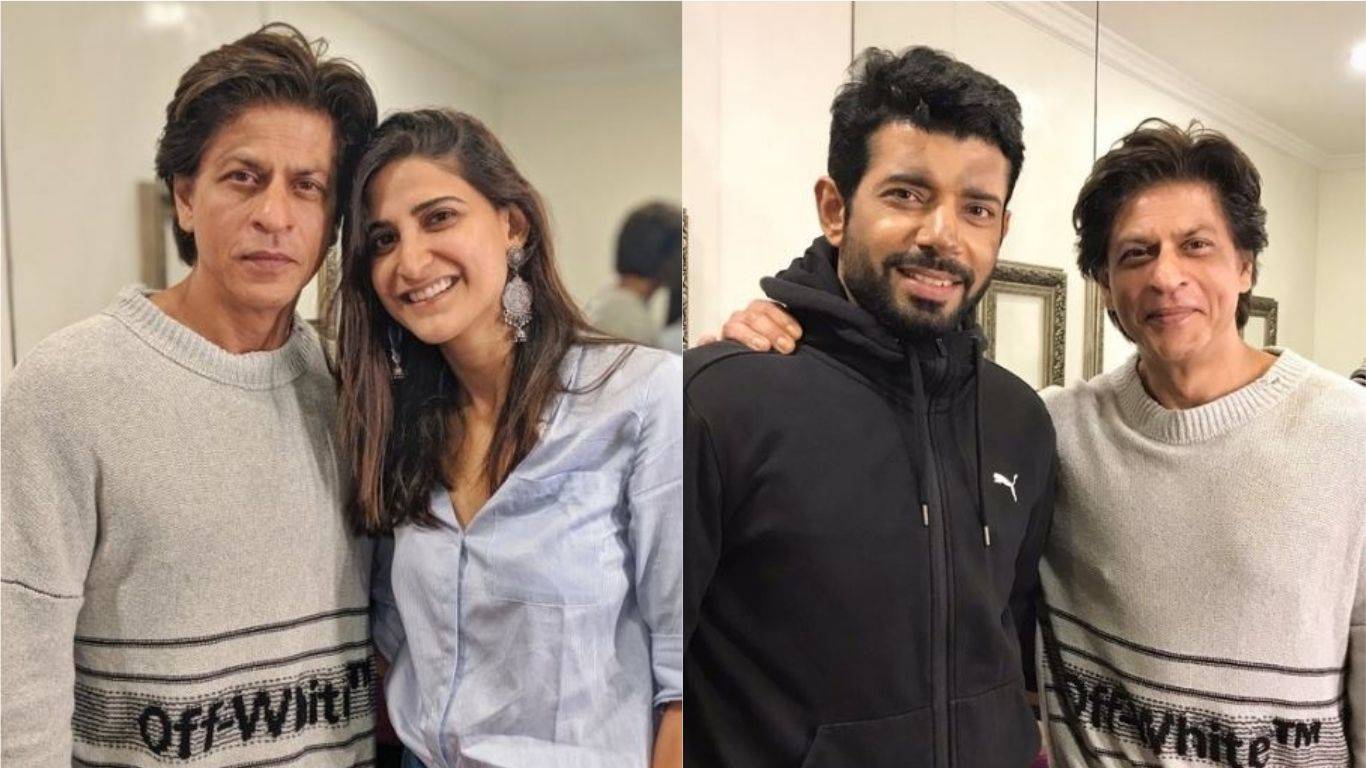 Shah Rukh Khan Surprises Aahana Kumra And Viineet Kumar Singh On The Sets On Netflix's Betaal