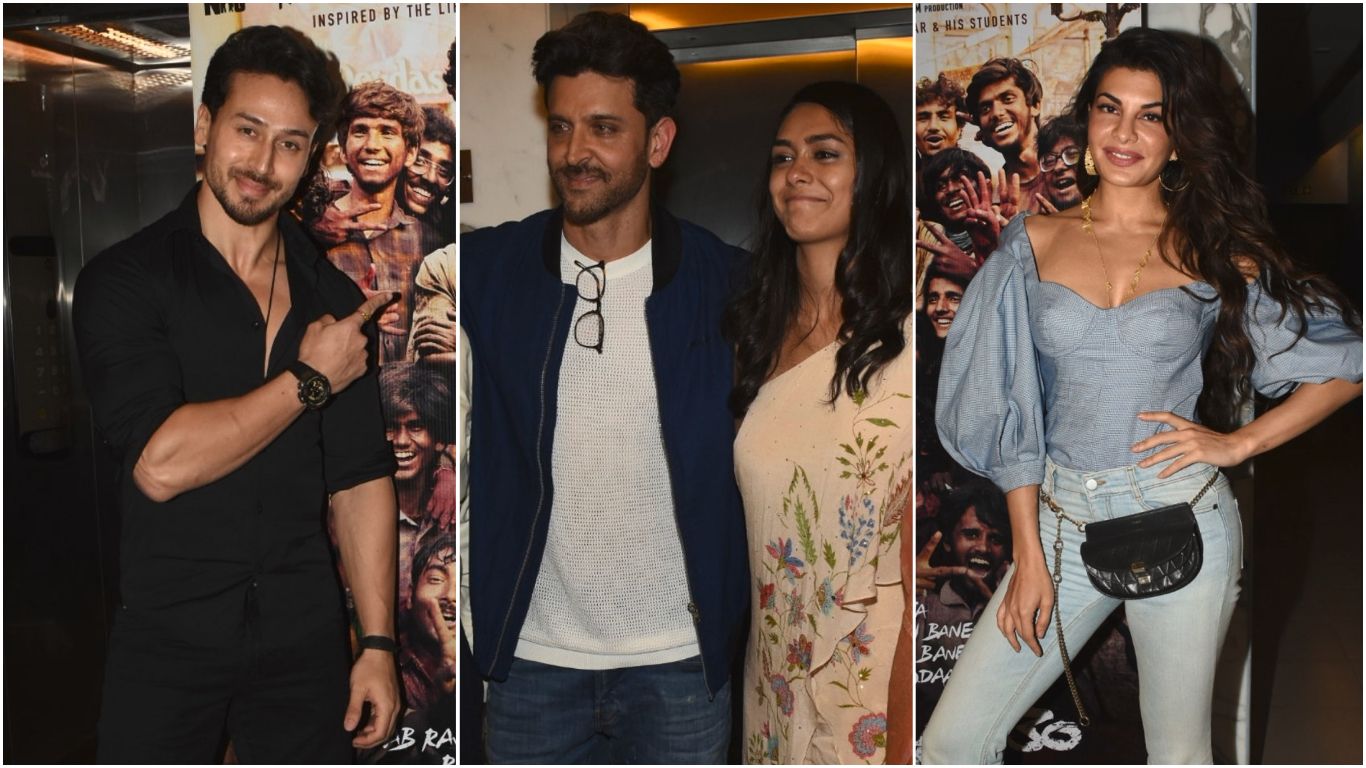 Super 30 Screening: Tiger Shroff, Disha Patani And Other Bollywood Celebs Watch Hrithik's Film