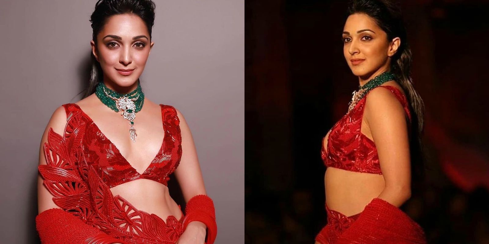Kiara Advani Looks Stunning In Red As She Takes Over The Ramp At The India Couture Week For Amit Aggarwal