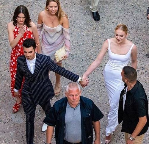 Joe Jonas And Sophie Turner Lock Away DJ Diplo's Phone At Their French Wedding But He Still Managed To Click One Picture