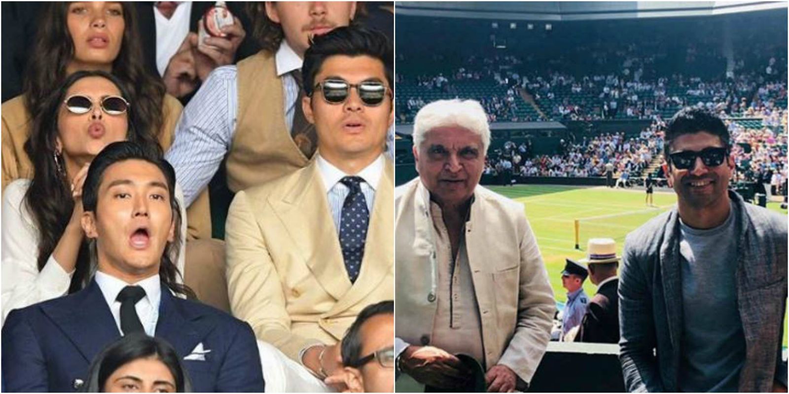 Bollywood And Hollywood Celebs Glam Up The Wimbledon Final 2019