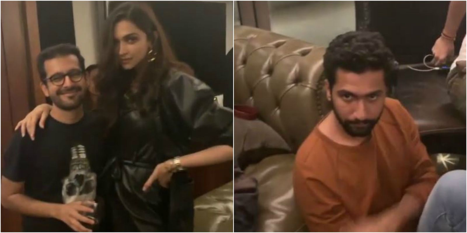 Karan Johar Recording A Video As Deepika, Vicky, Ranbir And Everyone Looks Super Drunk Is Every House Party Ever