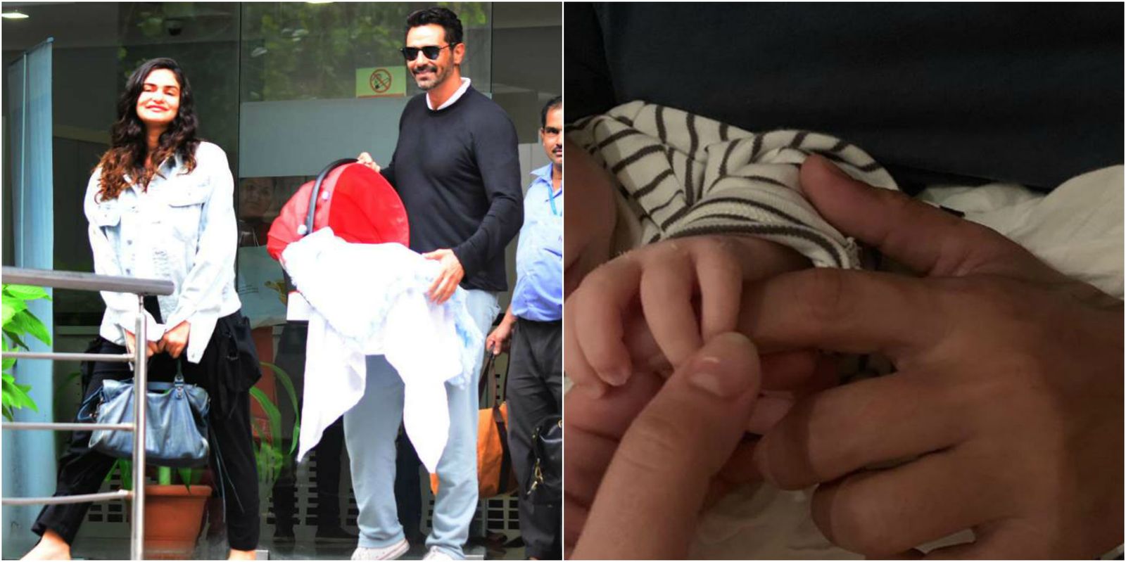 Arjun  Rampal And Gabriella Demetriades Reveals The Name Of Their Baby Boy With An Adorable Post