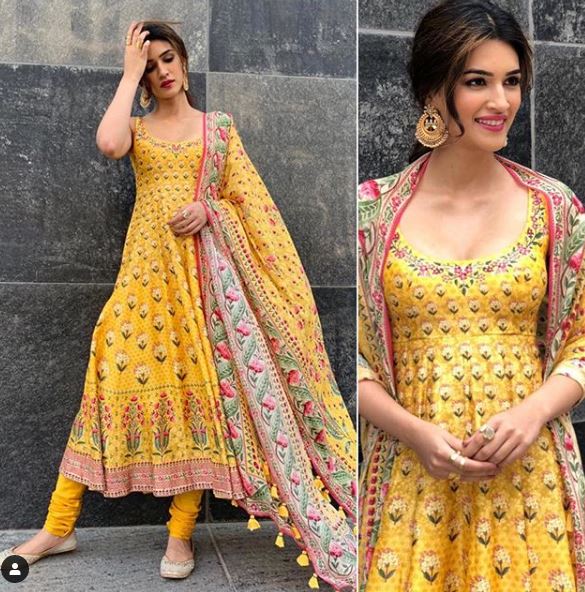 Kriti Sanon's Bright Outfit Is Sure To Make You The Belle Of Any Ball