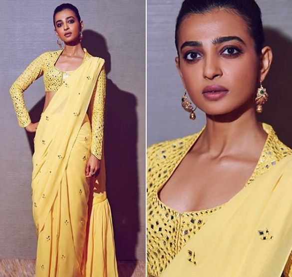Radhika Apte’s Saree Look Is Perfect For Your Next Formal Party