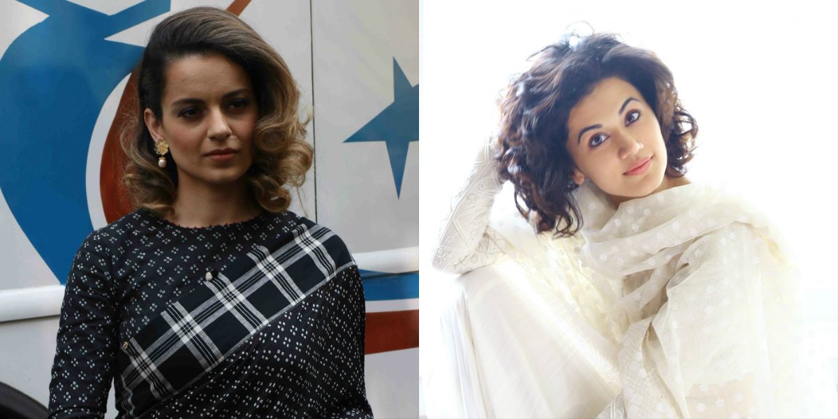 Taapsee Pannu Reacts To Rangoli Chandel’s ‘Sasti Copy’ Comment