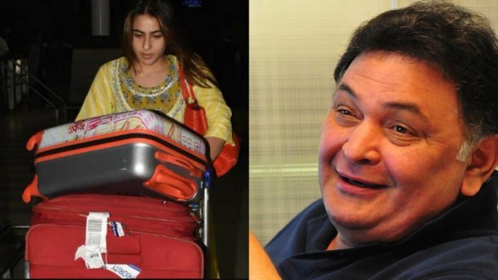 सारा अली खान ने एअरपोर्ट पर खुद कैरी किया अपना सामान, ऋषि कपूर हुए ज़बरदस्त इम्प्रेस !