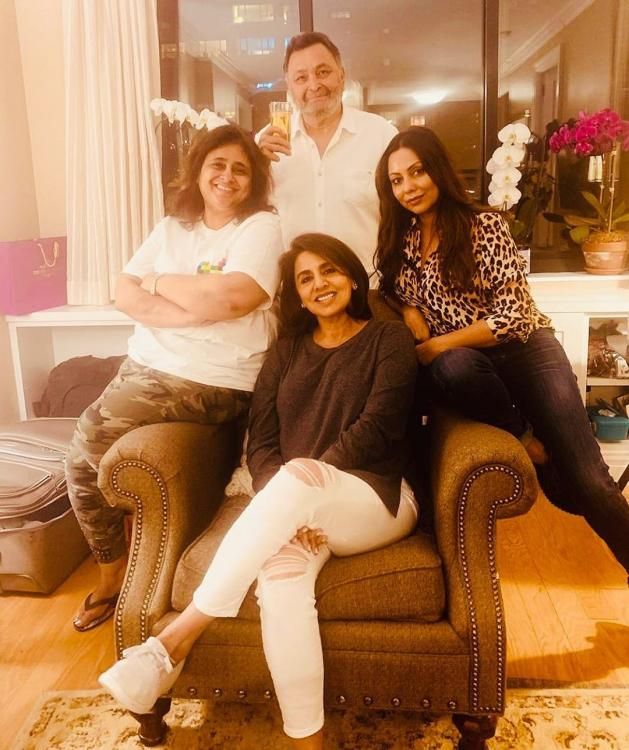Gauri Khan Drops By To Check On Rishi Kapoor's Health In New York, Neetu Kapoor Shares Pictures