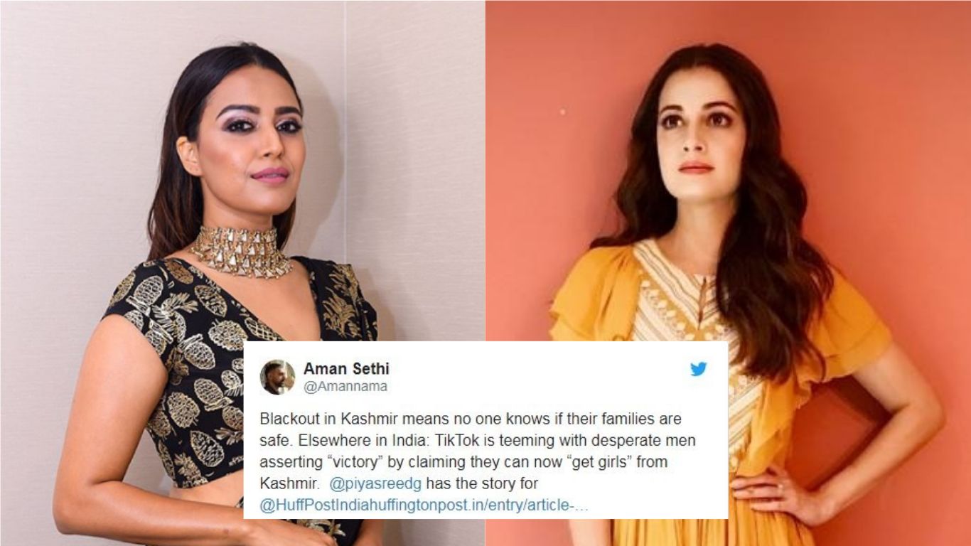 Bollywood Reacts To Lack Of Connectivity In Kashmir As Some Netizens Celebrate They Can Now Get Kashmiri Girls