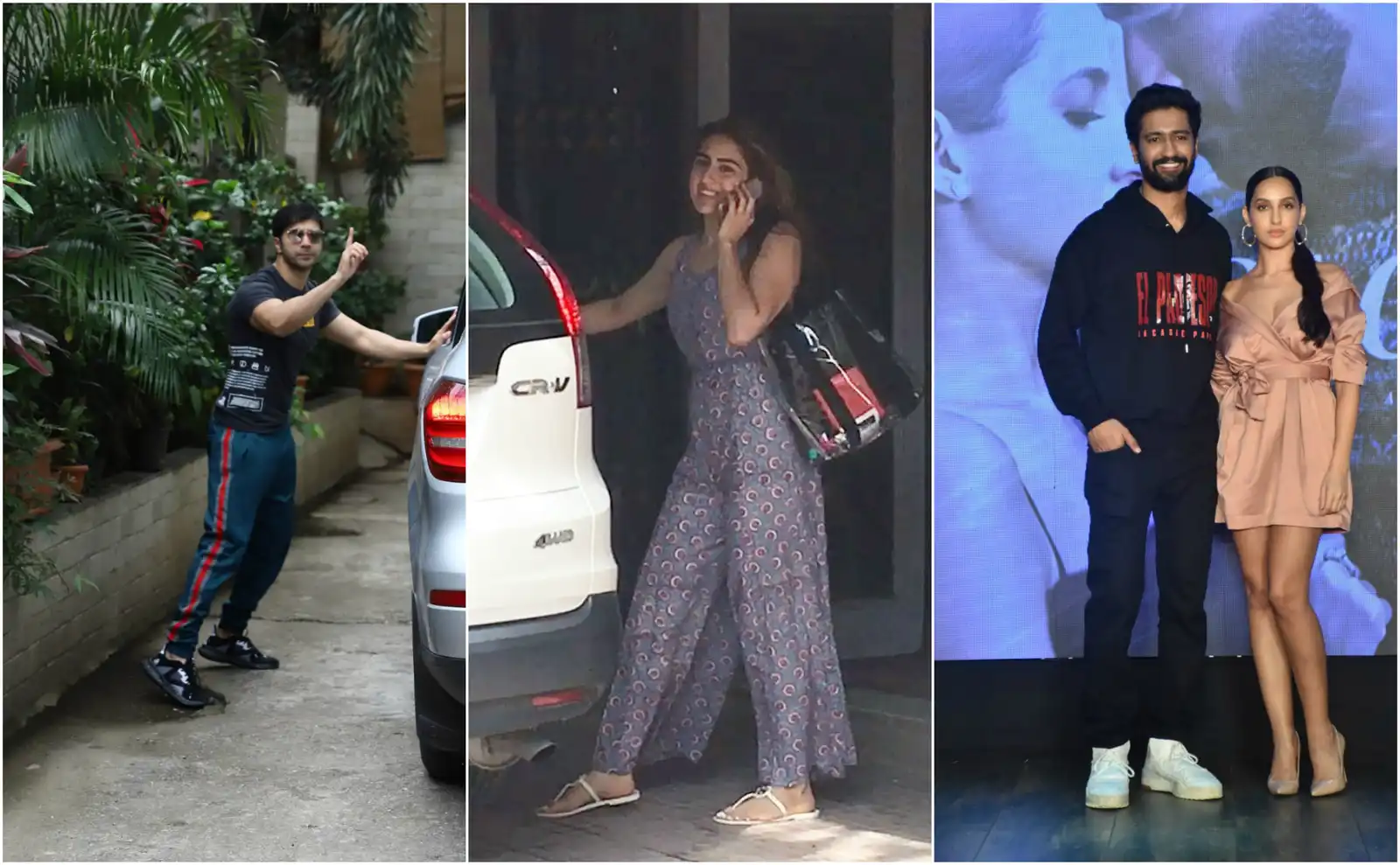 Spotted: Kartik Aaryan And Sara Ali Khan Spotted About Town, Vicky Kaushal And Nora Fatehi Celebrate The Success Of Pachtaoge