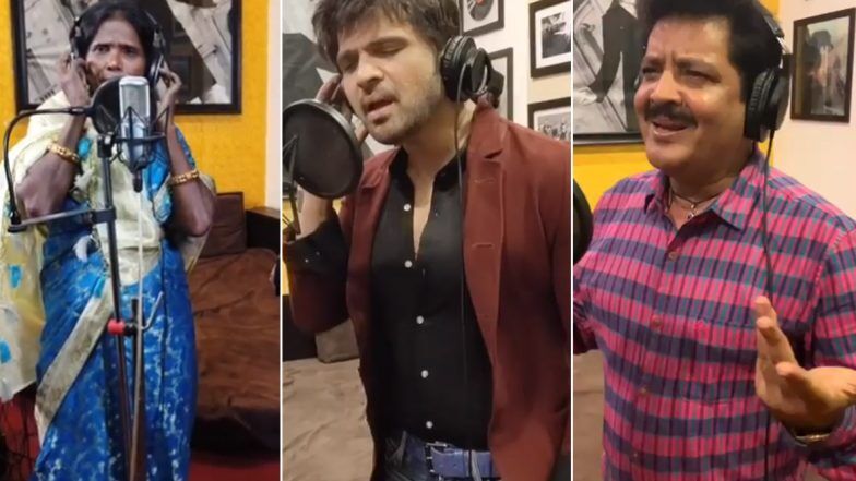 वीडियो: रानू मंडल ने अब उदित नारायण के साथ गाया गाना, हिमेश भी नजर आए 