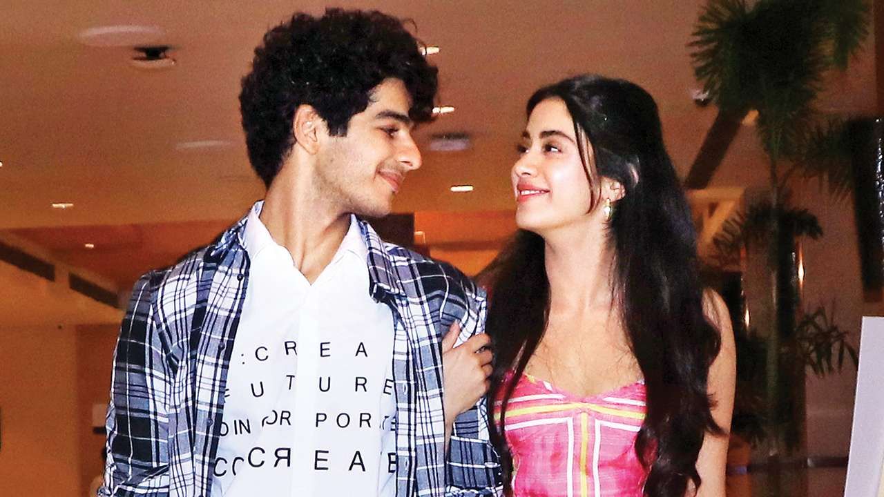 Rumored Couple Janhvi Kapoor And Ishaan Khatter Spotted Together At Shahid Kapoor's Son Zain's Birthday