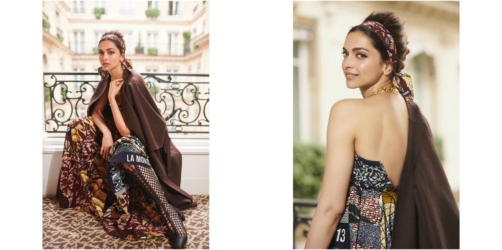 Deepika Padukone Attends The Prestigious Paris Fashion Week For Dior In A Look That Has Vintage Charm Written All Over It
