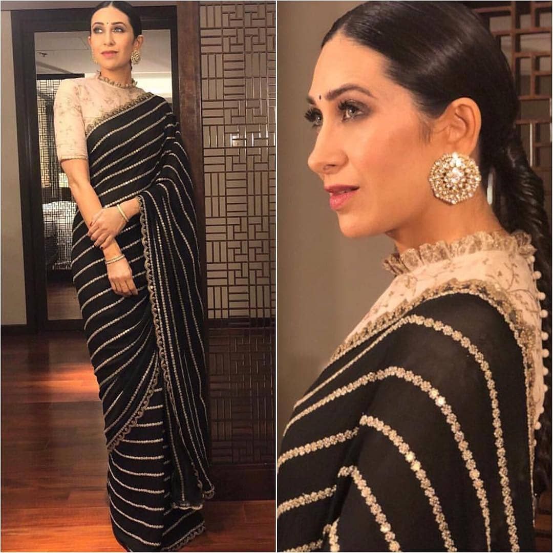 Karisma Kapoor Spells Magic In This Embellished Saree And So Can You 