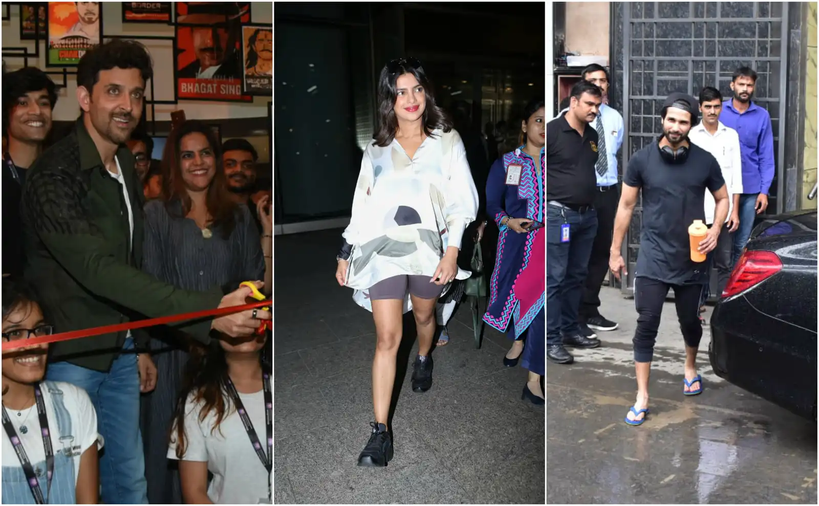 Spotted: Priyanka Chopra Comes Back To India For The Sky Is Pink Promotions, Hrithik Roshan Inspire Young Actors
