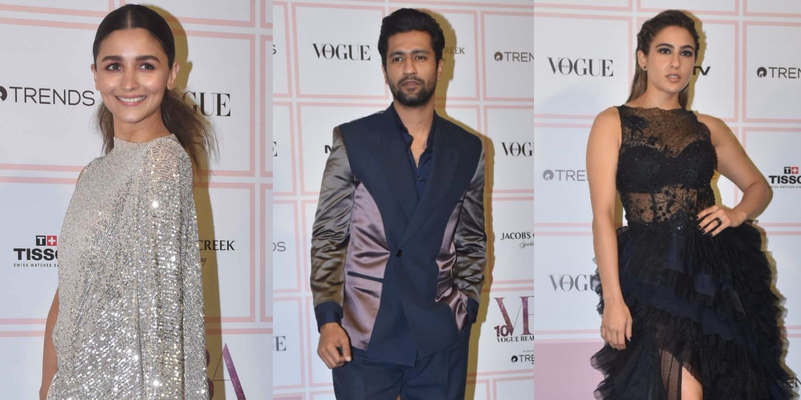 Alia Bhatt, Vicky Kaushal, Sara Ali Khan And Other Bollywood Celebs Take Glamour Quotient Notches Higher At Vogue Beauty Awards!