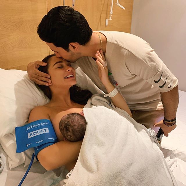 2.0 Actress Amy Jackson Becomes Mom, Welcomes Her Baby Boy!