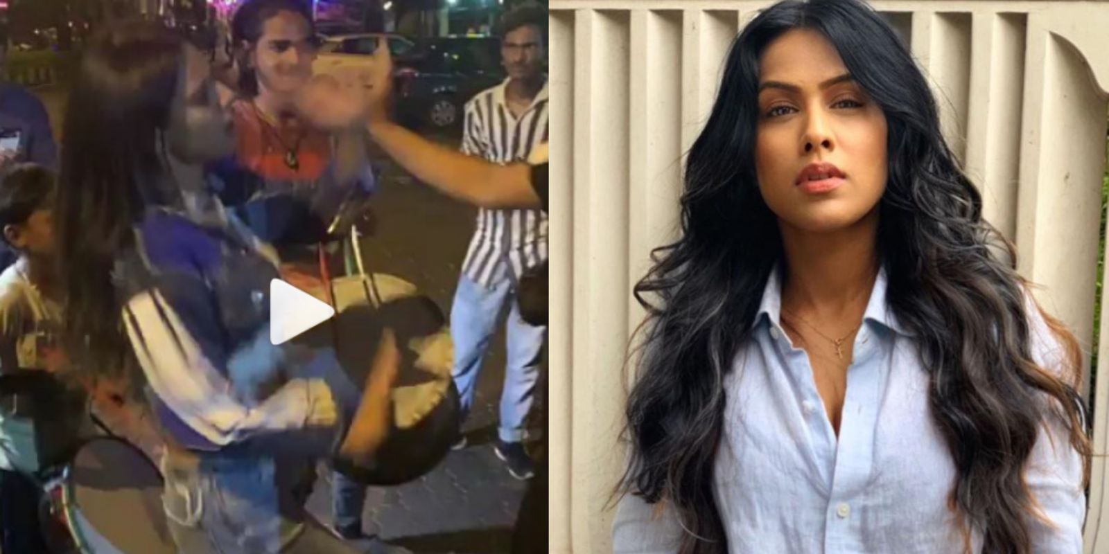 Nia Sharma Goes All Wild As She Dances Off During Ganesh Chaturthi! Watch Videos...
