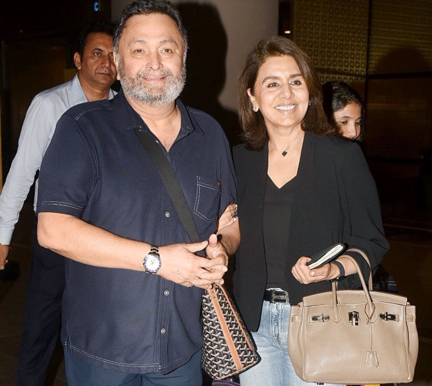After 11 Months And 11 Days Rishi Kapoor And Neetu Kapoor Are Back To India; See Pics