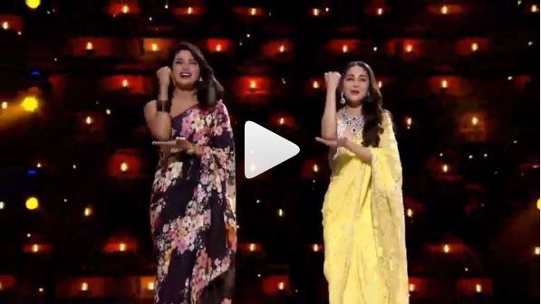 Priyanka Chopra And Madhuri Dixit Dancing To Pinga And Dola Re Dola Together Is The Best Thing You'll See Today; Watch Video