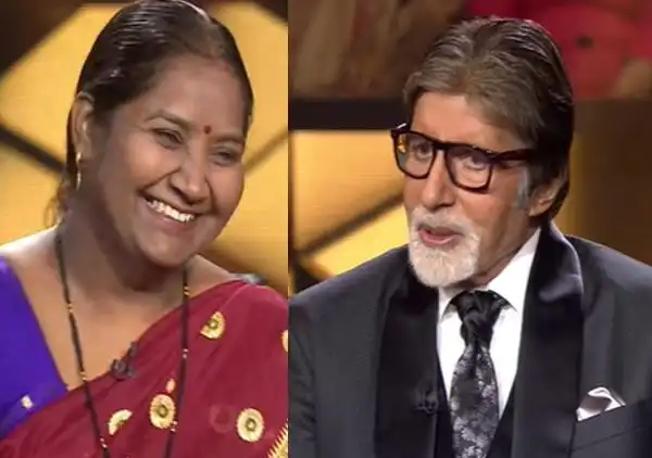 KBC 11: मिड डे मील बनाने वाली बबिता ताड़े बनी करोड़पति, अमिताभ ने व्यवहार से इम्प्रेस हो कर गिफ्ट किया फ़ोन !