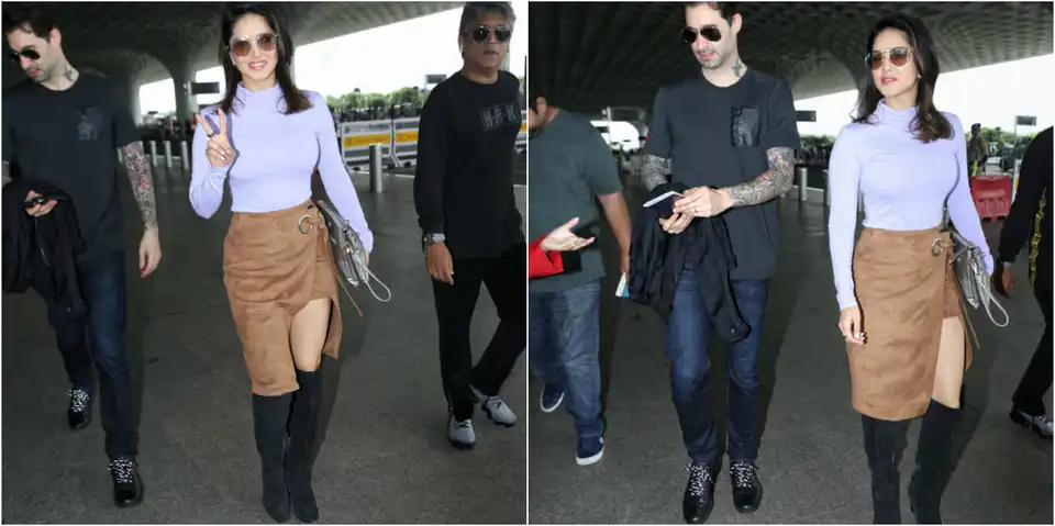 Sunny Leone's Chic Avatar Is Perfect For Days When You Want To Go Casual With Just A Touch Of Glam