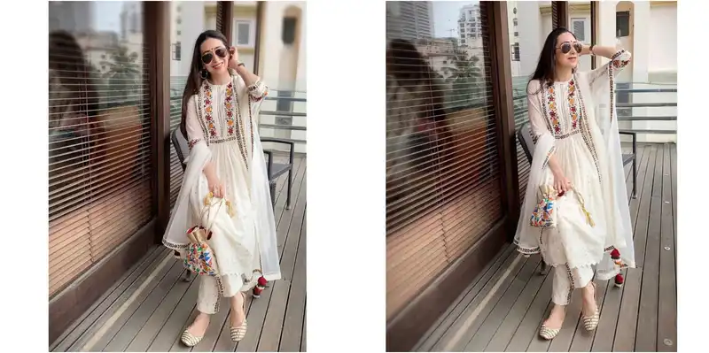 Karisma Kapoor’s Stunning White Ensemble Can Be Yours On A Budget