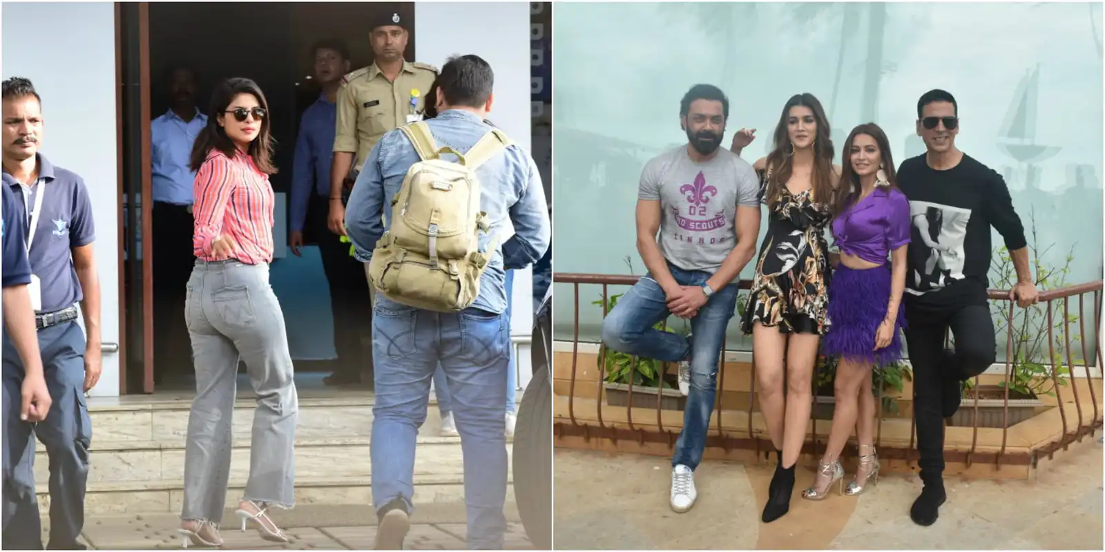 Spotted: Priyanka Chopra Wave To Paps, Akshay Kumar And Housefull 4 Team Have A Blast Promoting The Film
