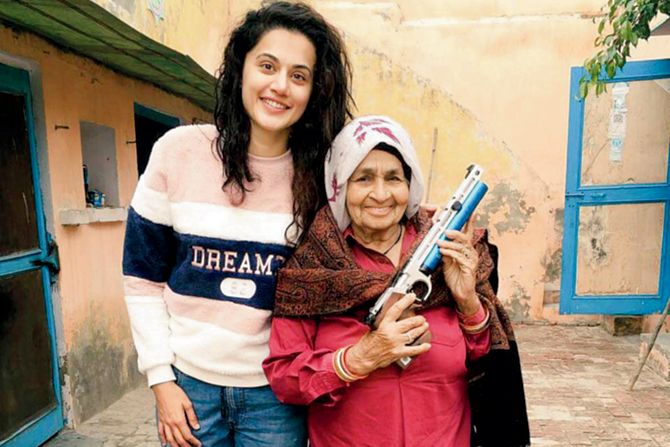 Taapsee Pannu On Playing An Older Character In Saand Ki Aankh: Did We Question When Aamir Played A College Kid In 3 Idiots? 