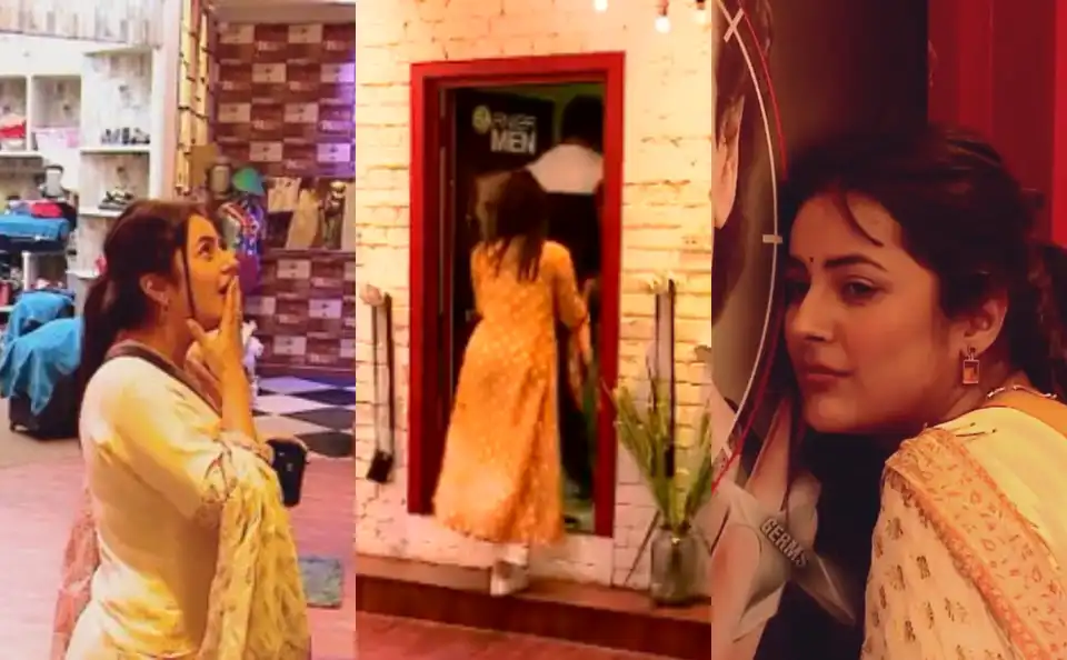 Bigg Boss 13 Preview: Ex-Lovers Sidharth Shukla And Shefali Jariwala Lock Themselves In The Bathroom To Tease Shehnaaz Gill