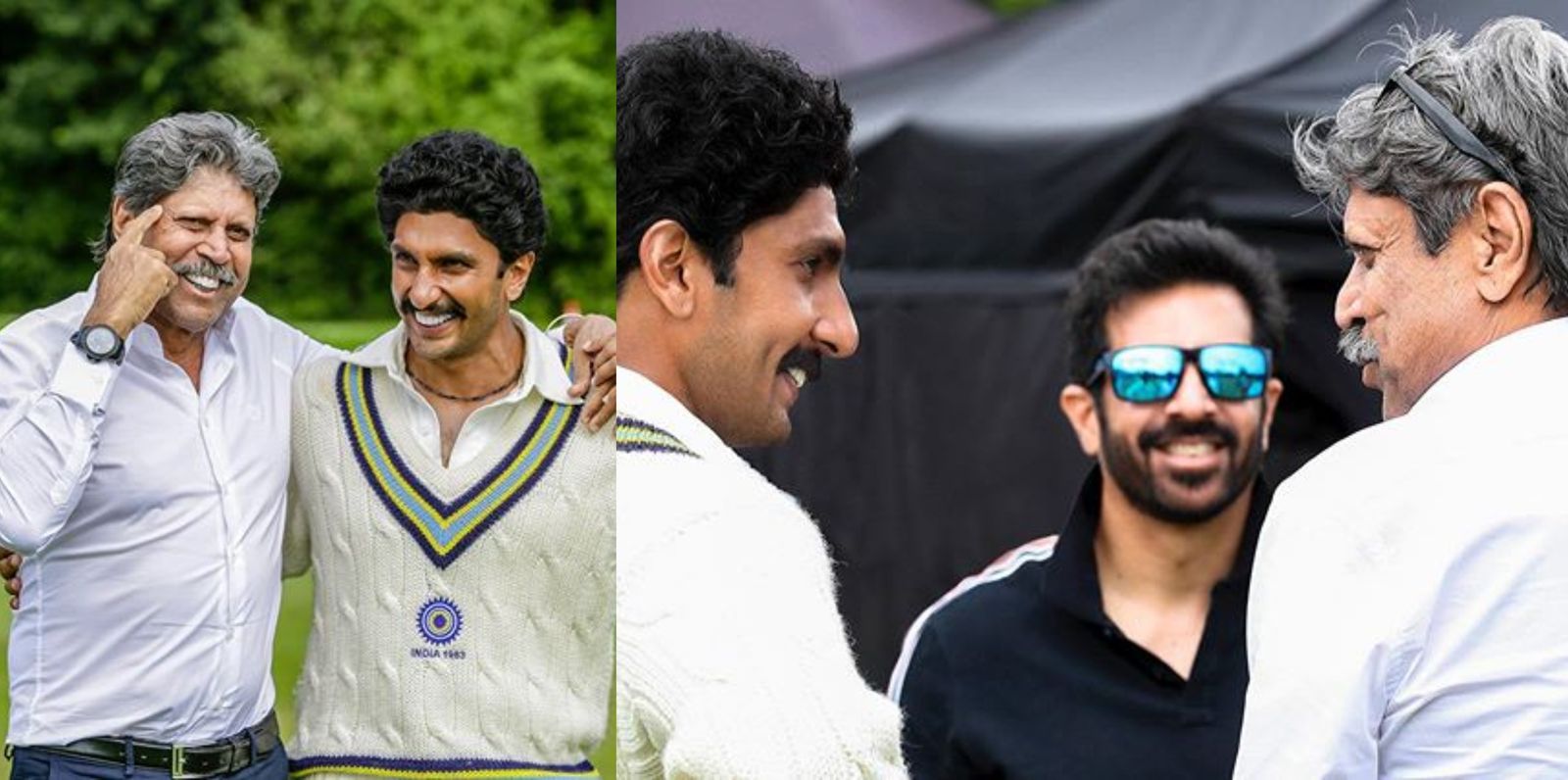 Ranveer Singh Wishes Kapil Dev A Happy Birthday, Shares Pictures With Him From The Sets Of ’83!