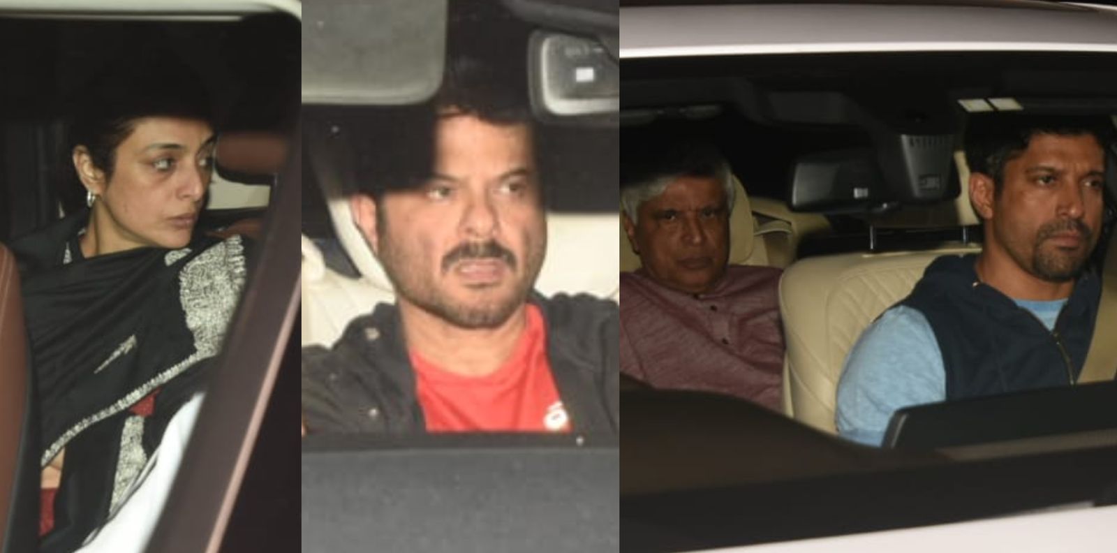 Farhan Akhtar, Tabu, Anil Kapoor And Others Rush To The Hospital To Meet Shabana Azmi