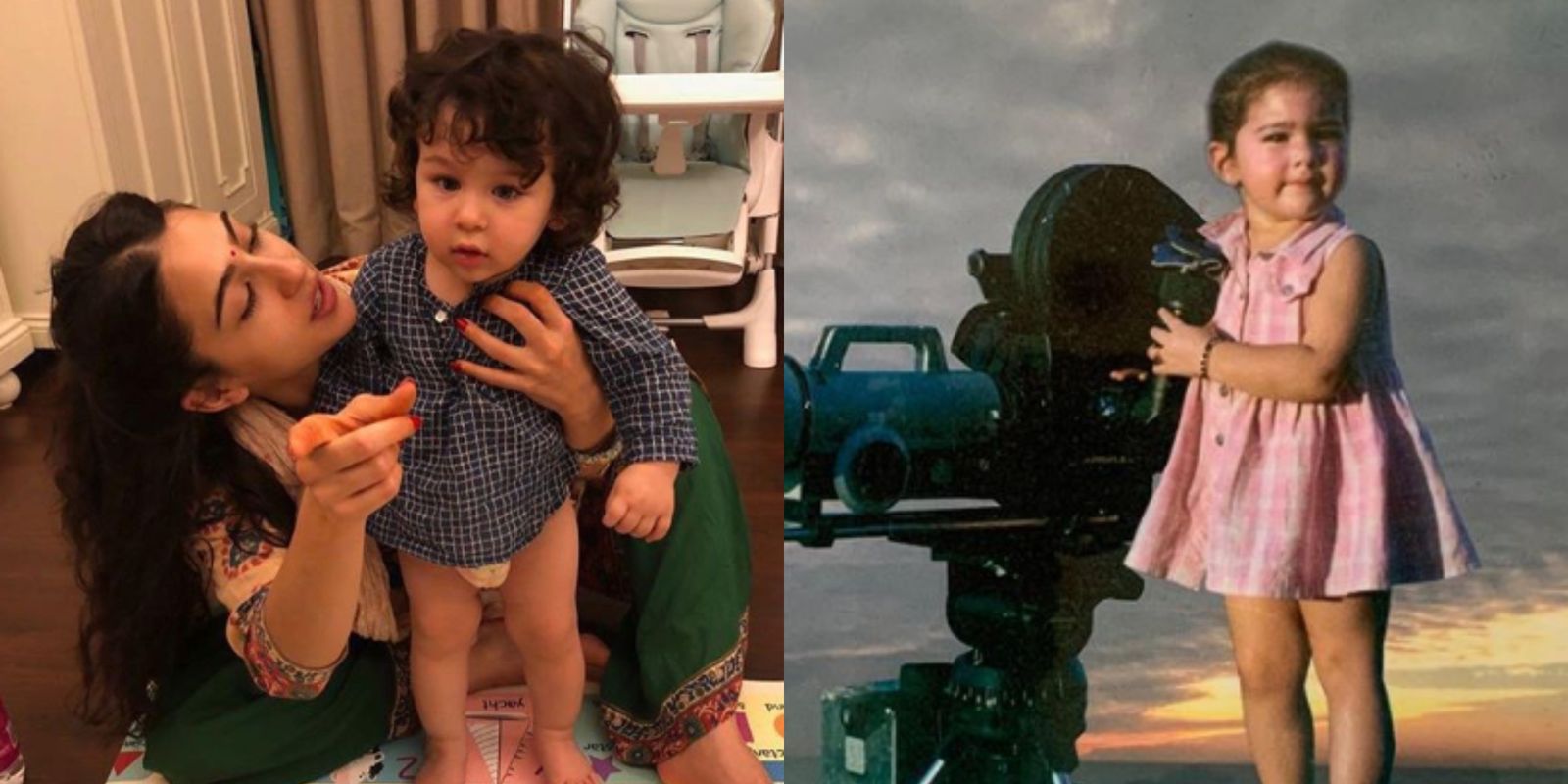 Sara Ali Khan Shares An Adorable Throwback Picture; Fans Ask ‘Is That Taimur Ali Khan?’