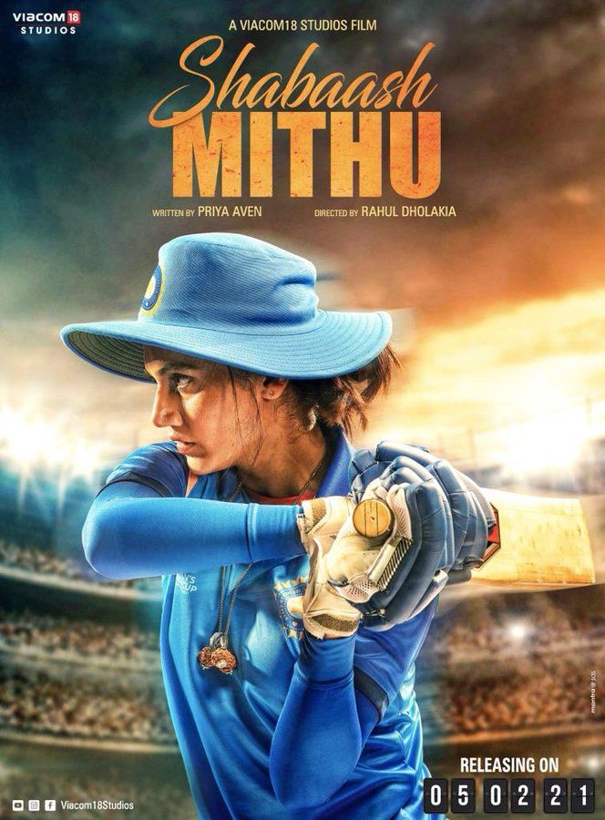 Taapsee Pannu Shares The First Poster Of Mithali Raj’s Biopic, Shabaash Mithu; Film To Release On 5th February 2021!
