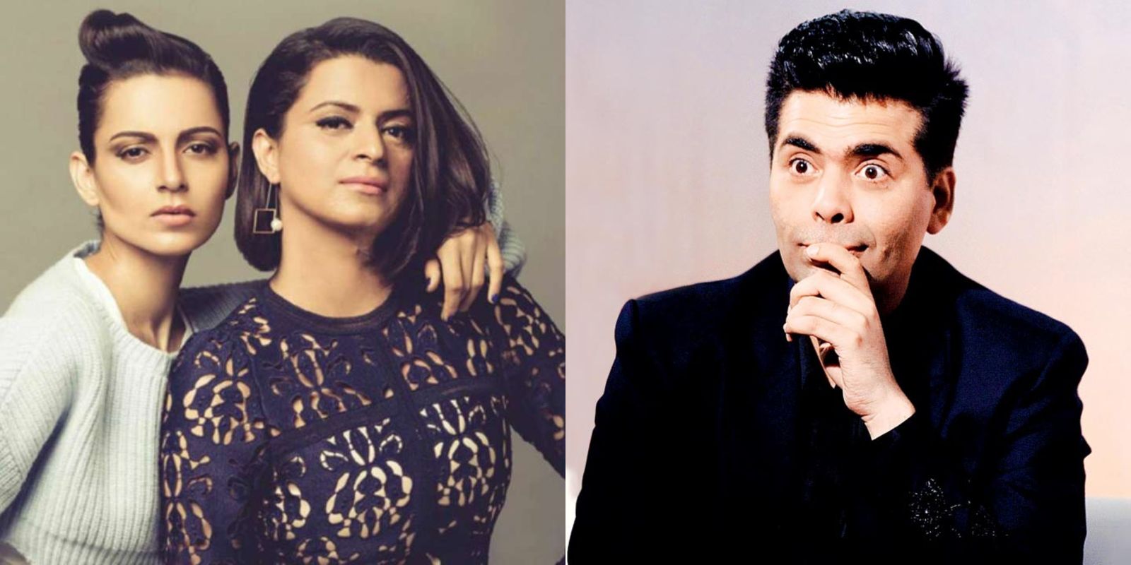 Rangoli Chandel Slams Karan Johar For His Statement About Working With Her Sister; Says ‘Kangana Se Door Raho’