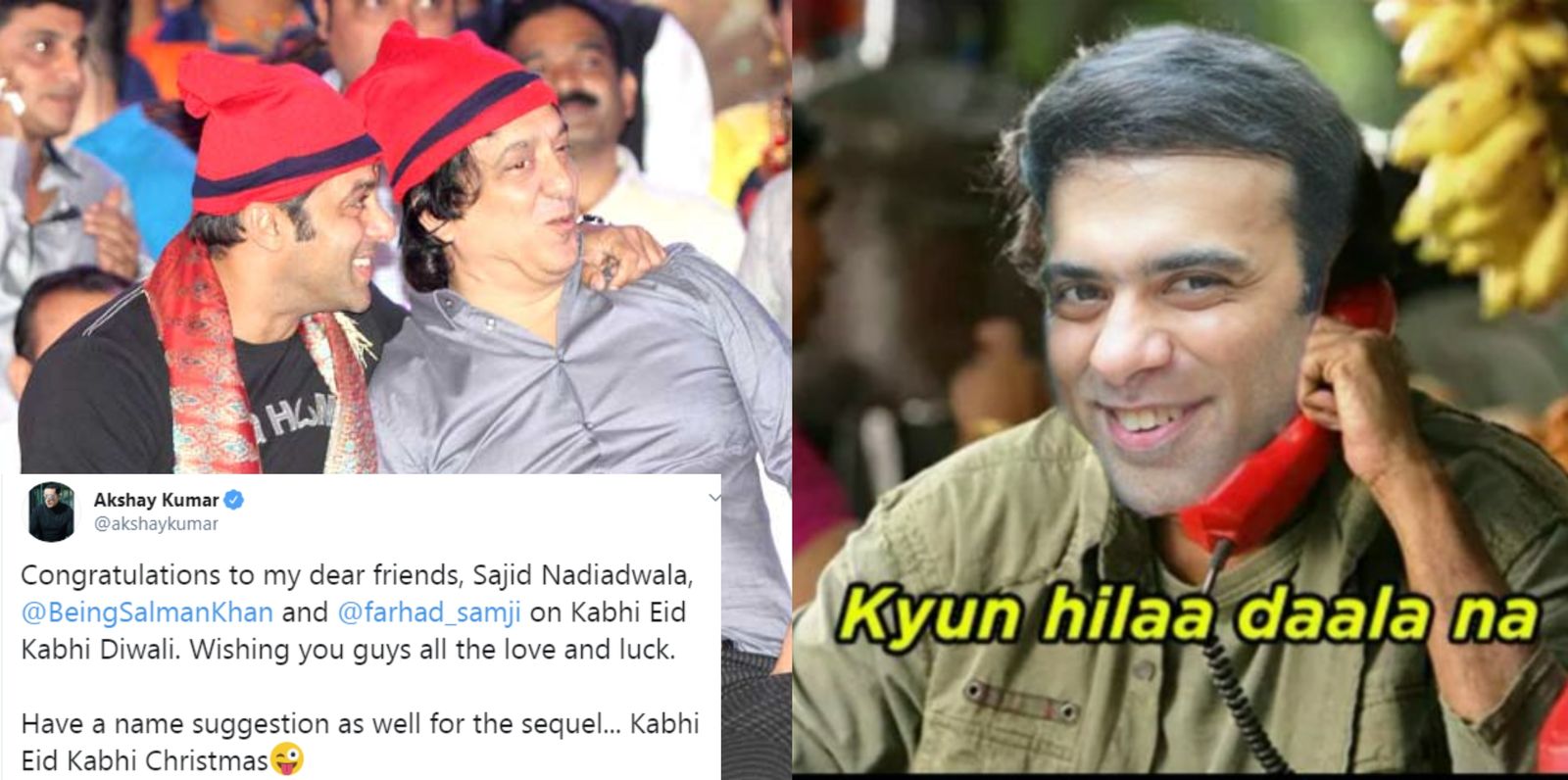 Kabhi Eid Kabhi Diwali: Twitterati Is Amused And Confused With The Title Of Salman Khan’s Next!
