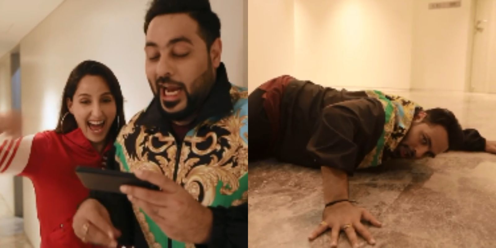 Badshah Tries Out Nora Fatehi's ‘Garmi’ Hook Step And Fails In This Hilarious Video But Gets Full Marks For The Attempt