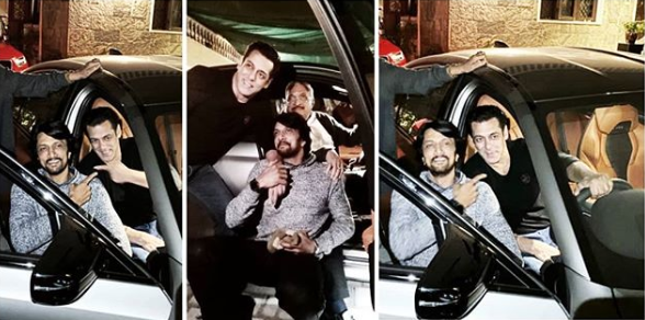 सलमान खान ने अपने 'दबंग 3' को-स्टार किच्छा सुदीप को  में दी BMW M5 कार!