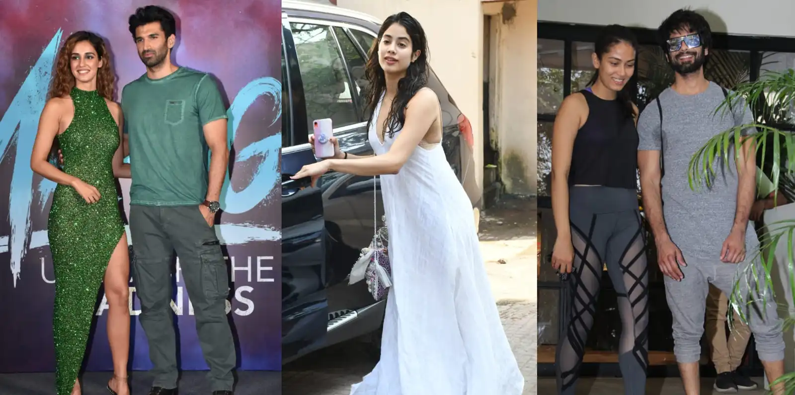 Spotted: Aditya Roy Kapur-Disha Patani Pose Together At Malang Trailer Launch, Shahid-Mira And Janhvi Kapoor Sweat It Out In Style!