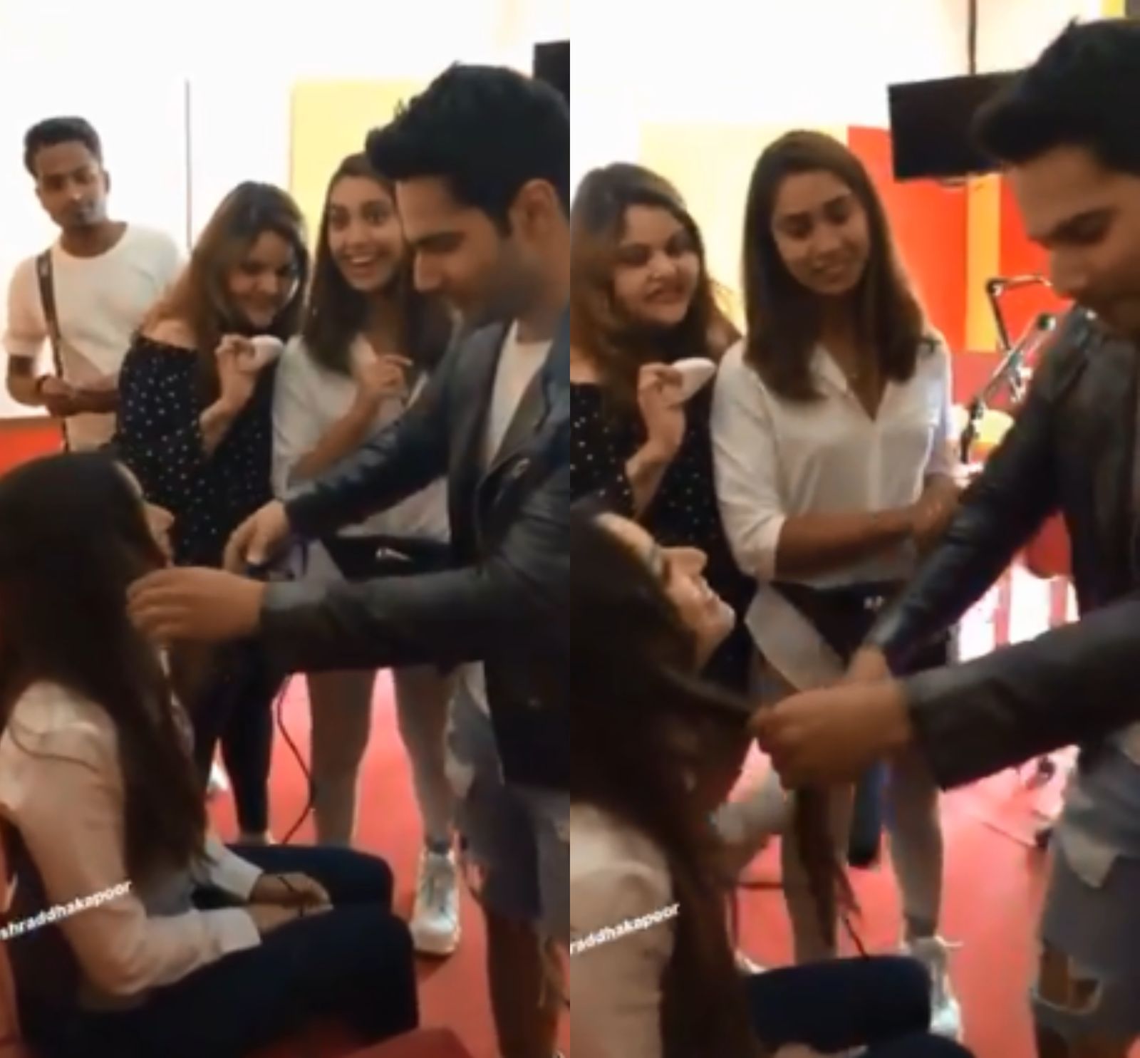 Watch: Varun Dhawan Turns Hairstylist For Street Dancer 3D Co-Star Shraddha Kapoor In This Adorable Video