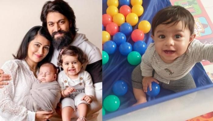 K.G.F. Star Yash's Wife Radhika Pandit Shares Adorable Pictures Of Her Son On His First Birthday