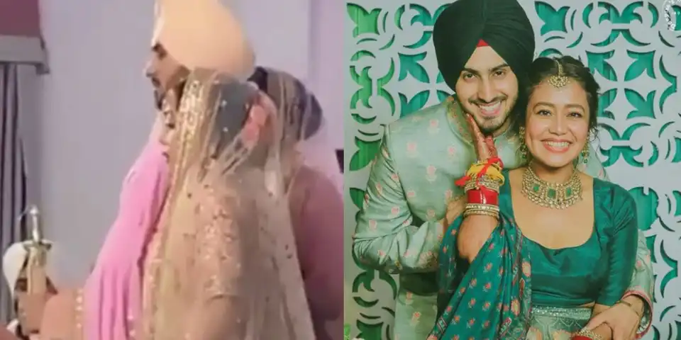 Neha Kakkar Ties The Knot With Rohanpreet Singh; See Videos From Their Gurdwara Wedding